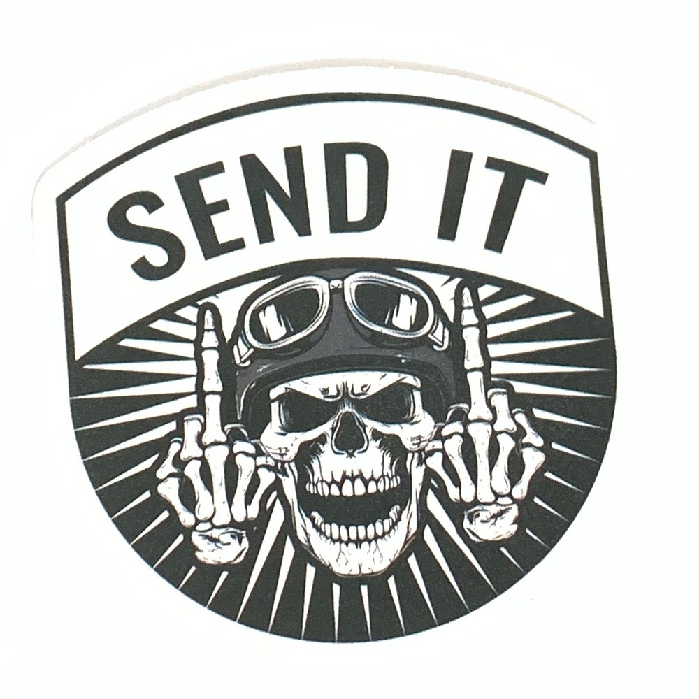 Skull Graphic Sticker
